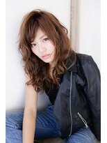 ロロネー 梅田(Lolonois)&nbsp;【Lolonois梅田】ワイルドなウェーブミディ（藤岡なおき）