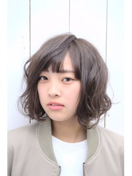 カロン(CA-LON) 【ふんわり】前下がりふんわりボブ