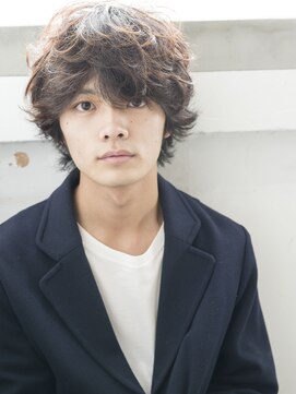 スー 渋谷(suu) メンズマッシュウルフメンズウルフニュアンスパーマメンズパーマ