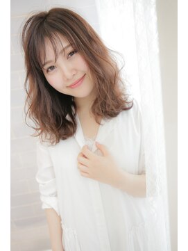 ヘアーデザイン アストレイ(hair design astray) ミディウェーブ