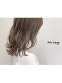 透明感アッシュベージュ/イルミナカラー/オッジィオット/大宮