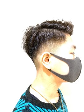 アッシュ 町田駅前通り店(Ash) 【Ash町田駅前通り店　内野光葉】フェード×かきあげバング