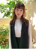 アンニュイウェーブロング // ラベンダーブラウン
