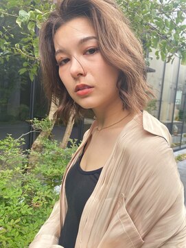 ラボヌールヘアーノーブル 新越谷店(La Bonheur hair noble) ラフニュアンスボブ