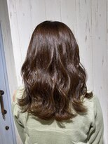 ラ ブランシュ 大宮(La Blanche)&nbsp;大宮/ミニウルフ/テラコッタ/デジタルパーマ/くすみブルー/前髪