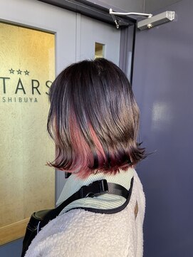 スターズ 渋谷(STARS) インナー×コーラルピンク