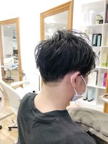 ヘッズ 本八幡店(HEADS)&nbsp;MEN'S HAIR  センターパート　サイドパート　韓国マッシュ