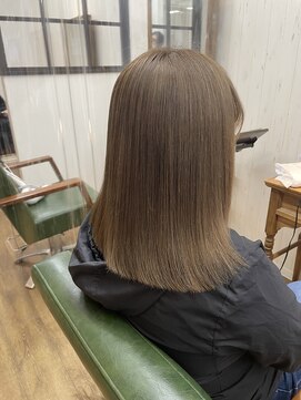 アンダーバーホワイトモデ 河内長野(_WHITE mode) ◎ベージュカラー透明感カラーブリーチオンカラー河内長野千代田