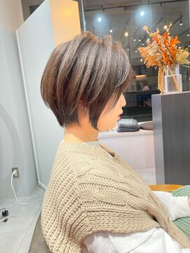 エル 横浜(eL) 大人可愛い丸みショート(神保)