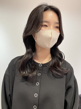 ヨーク(YOKE) 【 YOKE 】大人かわいい小顔レイヤーロブ顔まわり韓国