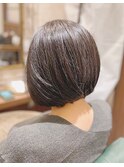 ボブ/グレージュ/大人女性/レイヤー/ショート[経堂]