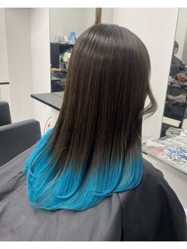 アライブ キチジョウジ(ALIVE Kichijoji) ALIVE Kichijoji /　グラデーションカラー×水色カラー