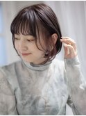 【髪質改善】パープル系イヤリングカラー　Ash清瀬 大嶋