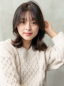 イオ 本厚木(io) 韓国レイヤーくびれ似合わせカットイメチェン小顔ワイドバング