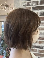 ビセル バイ シータ 川越店(becel by THETA) 切りっぱなしボブ×外ハネアレンジ