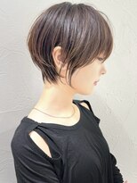 アンド ストーリーズ(&STORIES)&nbsp;ショートボブ髪型30代40代50代前髪あり前髪なし面長丸顔【荒牧】