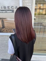 トライベッカスマートサロン(TRIBECA smart salon)&nbsp;髪質改善ウルトワトリートメント/ボルドーカラー/レッドカラー