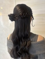 エルバイラビス 大宮(elu by lovis)&nbsp;《Kurea》ライブヘアセット/サイドお団子/大宮/埼玉