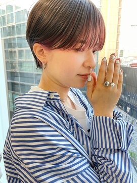 コモダ 神戸三宮(comoda) ショートヘア / インナーカラー