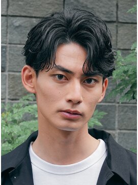 レタッチ バイ フィフス 天神大名(RETOUCH by fifth) 福岡天神メンズフェザーパーマフェザーショートスパイラルパーマ