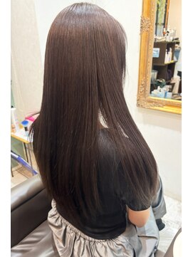 ラグジー(Luxy HAIR RESORT) アースカラースタイル【髪質改善/白髪染め/ブリーチ/ハイライト