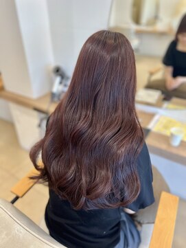 シー(she.) ボルドーブラウン　ボルドーピンク　＃桂