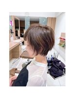 アッシュ ひばりが丘店(Ash)&nbsp;抜け感ショート　髪質改善/縮毛矯正/ひばりが丘