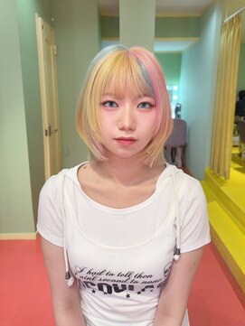 エマ(emma) 【デザインカラー】淡いユニコーンカラー！