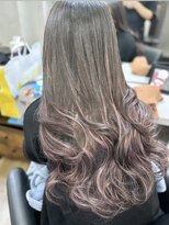 ネクサス 心斎橋(Nexus) 心斎橋/くびれヘア/シールエクステ/デザインカラー/ハイトーン