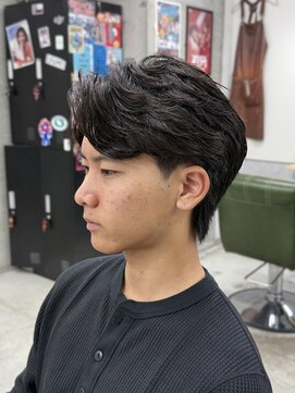 ザスーツブラザーズ(THE SUITS BROTHERS) MEN'SHAIRウルフカルマパーマメンズショートイージーパーマ