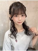 くるみちゃんヘアアレンジ