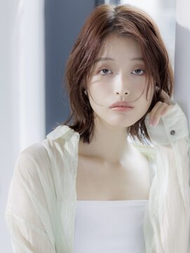 クラゲヘアー/小顔/ココアベージュ/オリーブグレー/福島107