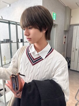 ジーナ 天神(Zina) 中性ウルフ/graybeige color