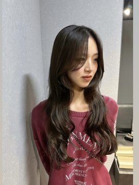 ルナス 福岡天神(LUNAS) 【LUNAS髪質改善】大人綺麗＊顔まわりレイヤー＊韓国＊天神