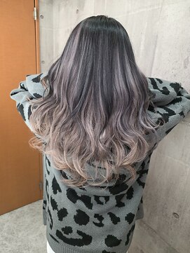 フォックス 四日市店(FOX) ヘアエクステ/ロング/ハイライト風エクステ/ブラウンアッシュ