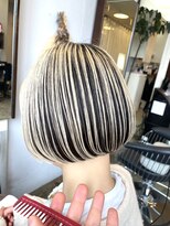 シャワ(CHAWA)&nbsp;ミニボブミニショート20代30代40代50代アンブレラカラー