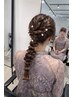 ヘアセット☆結婚式やパーティーに☆9時から対応お電話にて◎