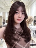 髪質改善パーマ透明感カラーダブルカラーブリーチ