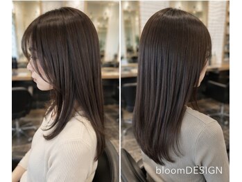 ブルーム 千葉ニュータウン(bloom)の写真/《HOT PEPPER Beauty AWARD 2025 BEST SALON 注目サロン選出》縮毛矯正で自然なストレートヘアが叶う☆