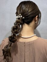 ヴァイス 渋谷店(VAICE)&nbsp;編み下ろしローポニー♪