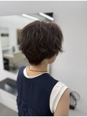 ショートスタイルのゆるふわルーズパーマ☆