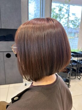 アース 南福島店(HAIR&MAKE EARTH) 前下がりボブ