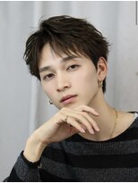 シグ マ盛岡(SIGMA) 【盛岡メンズ】ショートセンターパート×フェザーパーマ