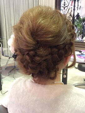 マイ ヘア デザイン 岡崎(MY hair design) ウェディング向けフェミニンアレンジ☆ by 中内田沙織