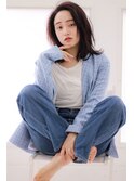 【OPEN以来大人気Totia梅田/切りっぱなしセミディ】