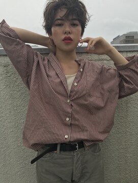 バロック(BAROQUE) ルーズショートボブ×リラックス■立川20代30代ハイライト