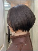 大人可愛い.小顔ナチュラルショート