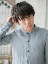 モッズヘア メン 上尾東口店(mod's hair men)&nbsp;≪mod's men≫ラフ感で遊ぶ！サイドパート無造作ショートD