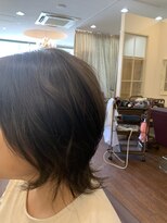 ヘアーデザインエスケープラス(HairDesign SK Plus) 外ハネボブ[30代/40代/50代/60代]
