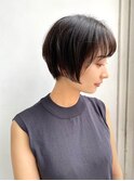 カチッとしたショートマッシュ◇